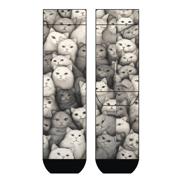 Cool 7 Print - Vollfrottee - Baumwollsocken - Runddruck Motiv: C5563